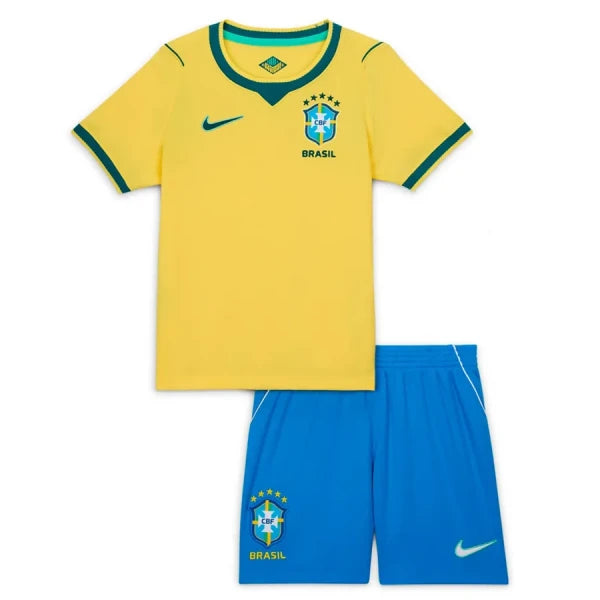 Nieuw !!! : Brazilië Thuistenue - Seizoen 2026/2027 Kinderen
